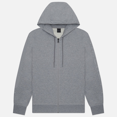 Мужская толстовка Hackett Essential Hoodie Full Zip, цвет серый, размер M