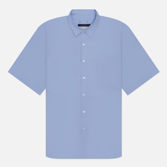 Мужская рубашка SOPHNET. Thomas Mason Regular Collar Baggy, цвет голубой, размер M