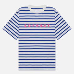 Мужская футболка SOPHNET. Classic Logo Border, цвет белый, размер XL