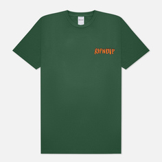Мужская футболка RIPNDIP Burn, цвет зелёный, размер XL