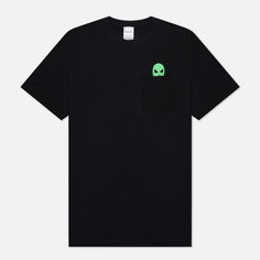 Мужская футболка RIPNDIP Lord Alien Pocket, цвет чёрный, размер XL