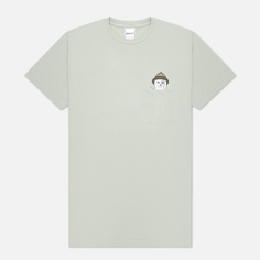 Мужская футболка RIPNDIP Ranger Nerm Pocket, цвет зелёный, размер XL