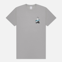 Мужская футболка RIPNDIP S.U.R.F, цвет серый, размер M