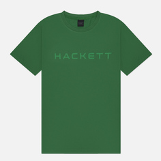Мужская футболка Hackett Essential, цвет зелёный, размер S