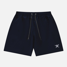 Мужские шорты Hackett Logo Solid Swim, цвет синий, размер L