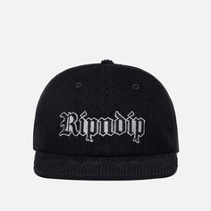 Кепка RIPNDIP Lord Savior Nerm Corduroy Strackback, цвет чёрный