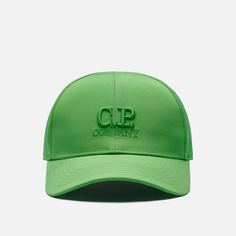 Кепка C.P. Company Chrome-R Goggle Logo, цвет зелёный, размер L
