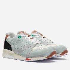 Кроссовки Diadora Heritage x Pastiglie Leone N.9000 Anice ITA, цвет голубой, размер 41 EU