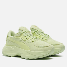Женские кроссовки Puma Orkid Soft, цвет зелёный, размер 37 EU