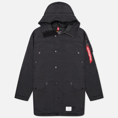 Мужская куртка парка Alpha Industries N-3B Altitude Mod, цвет чёрный, размер M