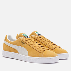 Кроссовки Puma Suede Classic XXI, цвет жёлтый, размер 37.5 EU