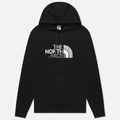 Мужская толстовка The North Face Drew Peak Hoodie, цвет чёрный, размер L