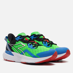 Мужские кроссовки Diadora Mythos Blushield Volo 3, цвет зелёный, размер 40.5 EU