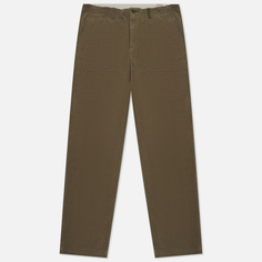 Мужские брюки Alpha Industries Corduroy Fatigue, цвет оливковый, размер 36