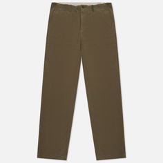 Мужские брюки Alpha Industries Corduroy Fatigue, цвет оливковый, размер 36