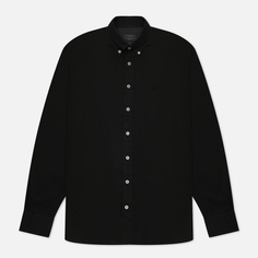 Мужская рубашка Hackett Garment Dyed Oxford Slim Fit Logo, цвет зелёный, размер XL