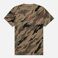 Мужская футболка maharishi Miltype Camo, цвет камуфляжный, размер L