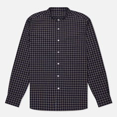 Мужская рубашка SOPHNET. Band Collar, цвет синий, размер M