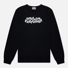 Мужская толстовка uniform experiment Insane Crew Neck Teddy, цвет чёрный, размер M