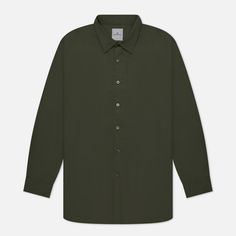 Мужская рубашка uniform experiment Supplex Baggy, цвет зелёный, размер M