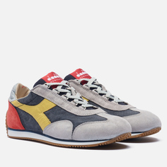 Мужские кроссовки Diadora Heritage Equipe Suede Stone Wash, цвет серый, размер 42 EU