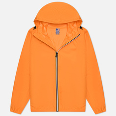 Мужская куртка ветровка K-Way Le Vrai 3.0 Claude, цвет оранжевый, размер M