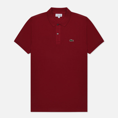 Мужское поло Lacoste Original L.12.12 Slim Fit, цвет бордовый, размер XXXXL