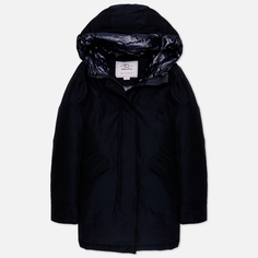 Женская куртка парка Woolrich Arctic Ramar Cloth, цвет синий, размер L