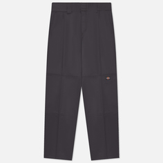 Мужские брюки Dickies Slim Straight Double Knee, цвет серый, размер 30