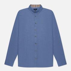 Мужская рубашка Hackett Flannel Multi Trim, цвет синий, размер L