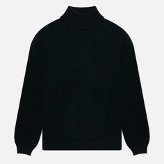 Мужской свитер Edwin Roni High Collar, цвет зелёный, размер S