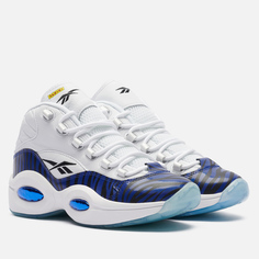 Мужские кроссовки Reebok x Panini Question Mid Tiger Prizm, цвет белый, размер 41 EU