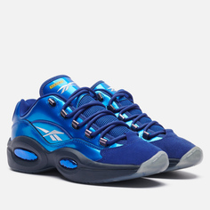 Мужские кроссовки Reebok x Panini Question Low Rookie Signature Prizm, цвет синий, размер 44 EU