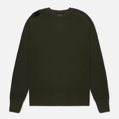 Мужской свитер MA.Strum Milano Knit Crew Neck, цвет оливковый, размер XL