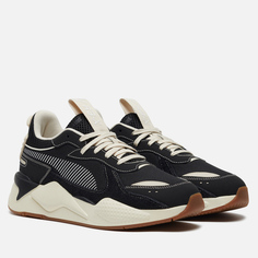 Мужские кроссовки Puma RS-X Suede, цвет чёрный, размер 44.5 EU