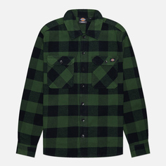 Мужская рубашка Dickies Sacramento, цвет зелёный, размер L