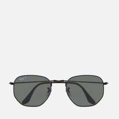 Солнцезащитные очки Ray-Ban Hexagonal Flat Lenses Polarized, цвет чёрный, размер 54mm