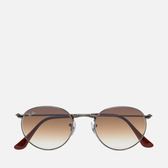 Солнцезащитные очки Ray-Ban Round Flat Lenses, цвет серый, размер 50mm