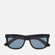 Солнцезащитные очки Ray-Ban Justin Classic Polarized, цвет чёрный, размер 55mm