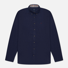 Мужская рубашка Hackett Flannel Multi Trim, цвет синий, размер XL