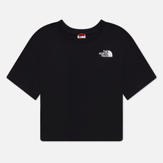 Женская футболка The North Face Cropped Simple Dome, цвет чёрный, размер XS