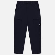 Мужские брюки C.P. Company Flatt Nylon Loose Cargo, цвет синий, размер 50