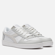 Женские кроссовки Diadora Magic Basket Low Leather, цвет белый, размер 37 EU