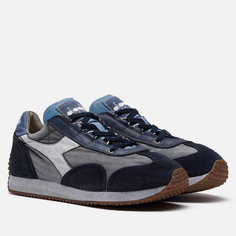 Мужские кроссовки Diadora Heritage Equipe Dirty Stone Wash, цвет синий, размер 44.5 EU