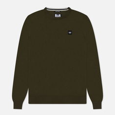 Мужской свитер Weekend Offender Solace Crew Neck, цвет зелёный, размер XXXL