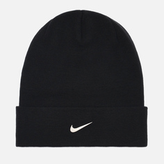 Шапка Nike Cuffed Swoosh, цвет чёрный