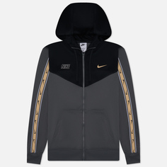 Мужская толстовка Nike Repeat Full-Zip Hoodie, цвет серый, размер XL