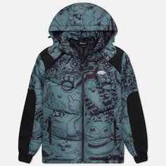 Мужской пуховик RIPNDIP Dark Twisted Fantasy Puffer, цвет оливковый, размер L