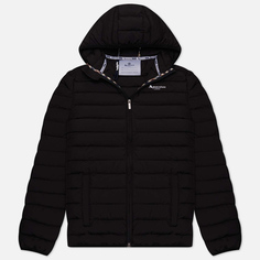 Мужской пуховик Aquascutum Active 100GR Hooded, цвет чёрный, размер XXXL