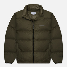 Мужской пуховик thisisneverthat Pertex T Down Heavy Short, цвет оливковый, размер XL